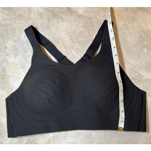 NWT Gymshark Crossback Sports Bra Black Size Large - Picture 4 of 5